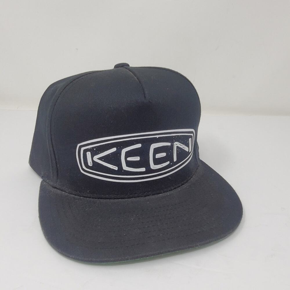 keen Black Logo snapback flat bill casual Hat On Classic Hat yupoong
